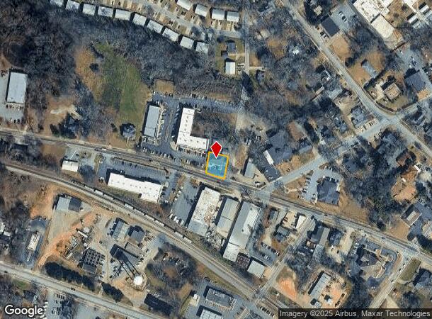 125 W Athens St, Winder, GA Parcel Map