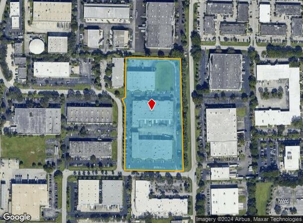  5350 Nw 35Th Ter, Fort Lauderdale, FL Parcel Map