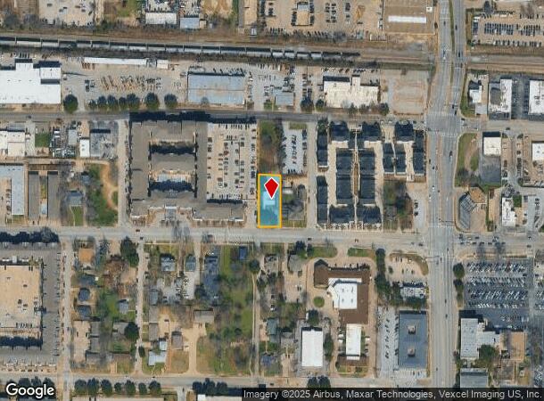 721 W Abram St, Arlington, TX Parcel Map