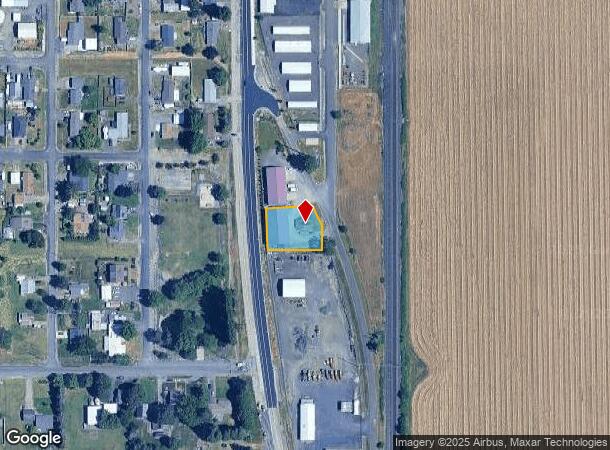  1387 W 1St St, Halsey, OR Parcel Map