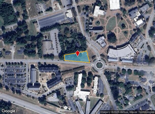 T T Lanier St, Lillington, NC Parcel Map