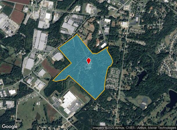  1404 Anthony Rd, Burlington, NC Parcel Map