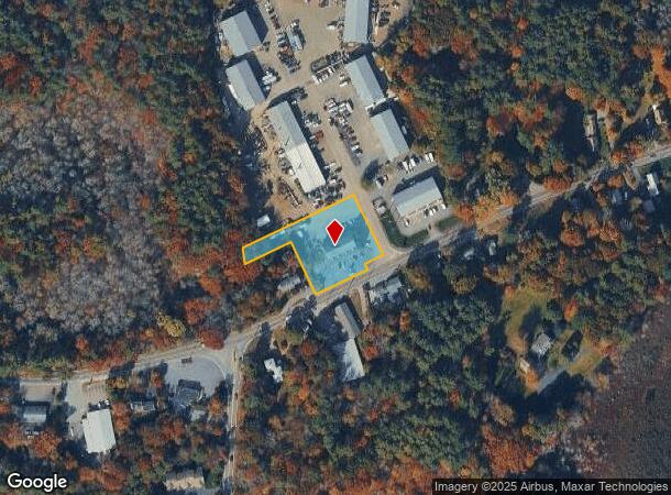 1280 Main St, Hanson, MA Parcel Map