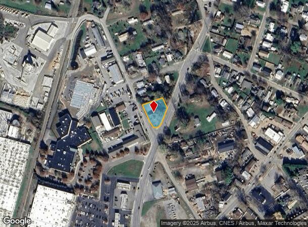  154 Hemlock St, Waynesville, NC Parcel Map