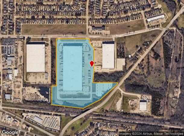  1440 E Kearney St, Mesquite, TX Parcel Map