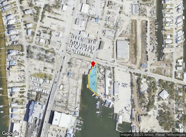  1100 Main St, Fort Myers Beach, FL Parcel Map