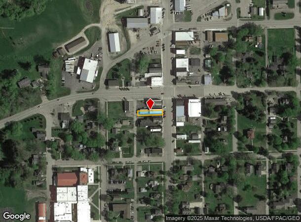  109 S Main St, Elmwood, WI Parcel Map