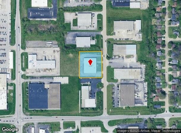 1024 Western Dr, Indianapolis, IN Parcel Map
