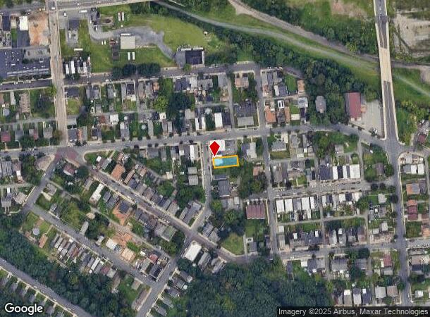  607 Aaron St, Bethlehem, PA Parcel Map