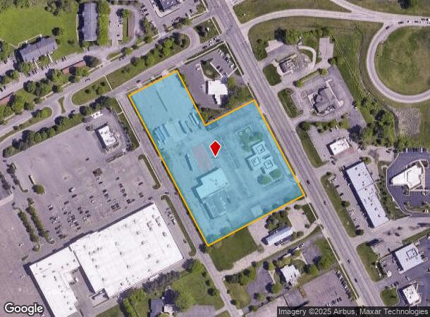 6420 S Cedar St, Lansing, MI Parcel Map