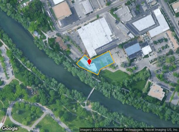 1199 W Shoreline Ln, Boise, ID Parcel Map