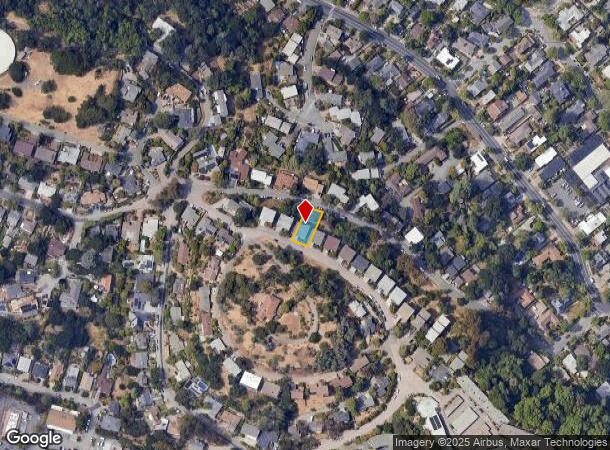  23 Bayo Vista Way, San Rafael, CA Parcel Map