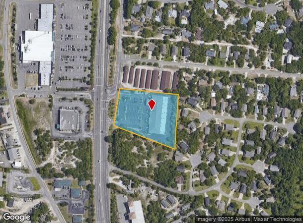 1328 Lake Park Blvd N, Carolina Beach, NC Parcel Map