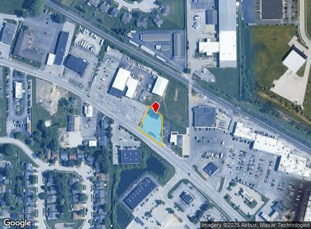  728 E Main St, Brownsburg, IN Parcel Map