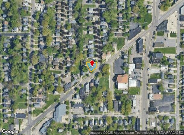  91 E Cuyahoga Falls Ave, Akron, OH Parcel Map