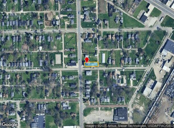  2268 Auburn Ave, Toledo, OH Parcel Map