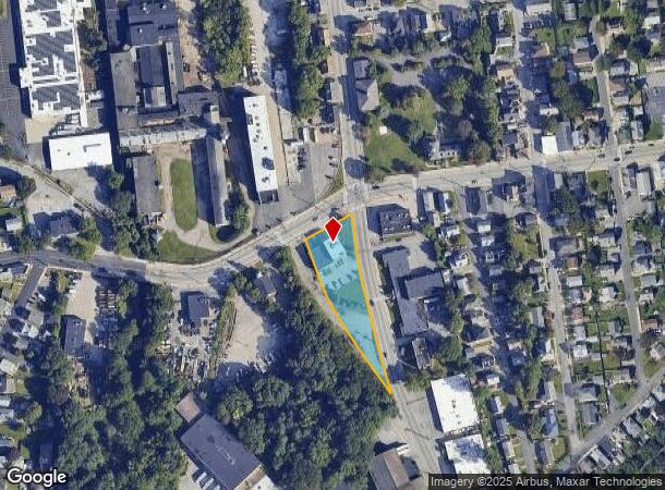  1384 Cranston St, Cranston, RI Parcel Map