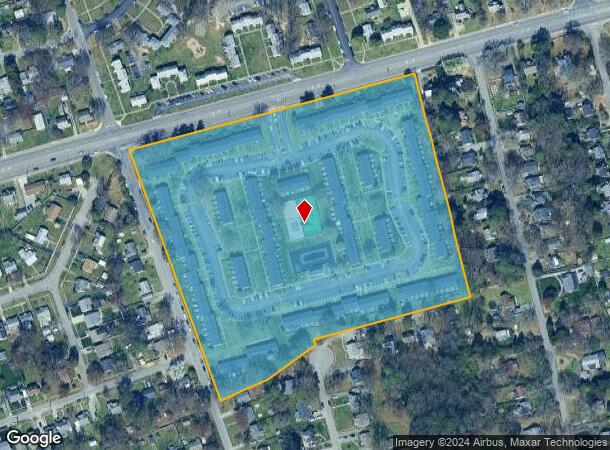  2835 Hilliard Rd, Henrico, VA Parcel Map