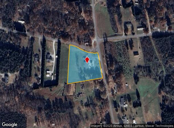 2855 Chandler Mill Rd, Pelham, NC Parcel Map