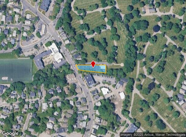 91 Mystic St, Arlington, MA Parcel Map