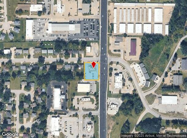  407 N Main St, Lansing, KS Parcel Map