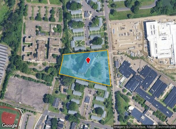 525 Palisade Ave, Bridgeport, CT Parcel Map