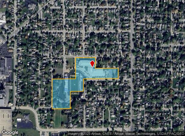  301 Baldwin Ave, Findlay, OH Parcel Map