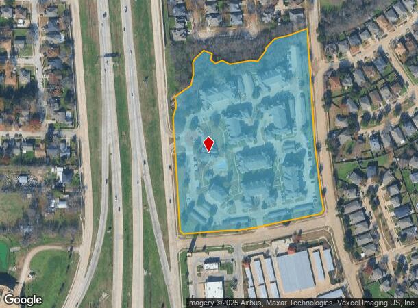  4940 S State Highway 360, Grand Prairie, TX Parcel Map