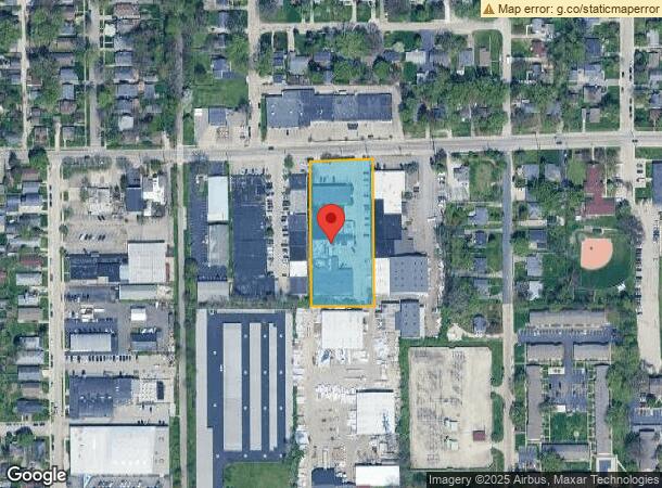  1107 E 54Th St, Indianapolis, IN Parcel Map