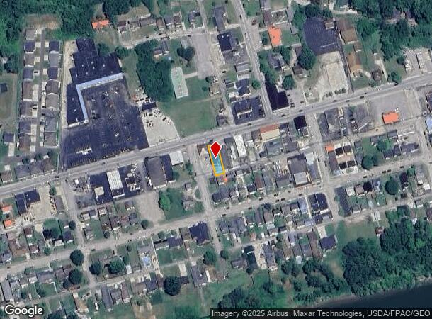 421 3Rd Ave, Chesapeake, OH Parcel Map