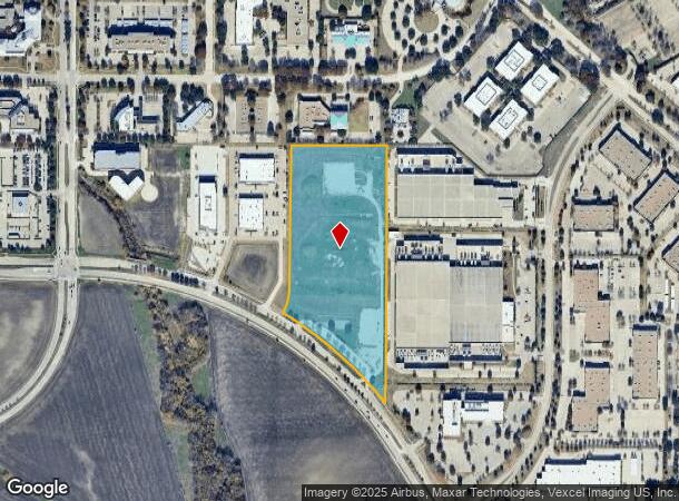  5601 W Spring Creek Pkwy, Plano, TX Parcel Map