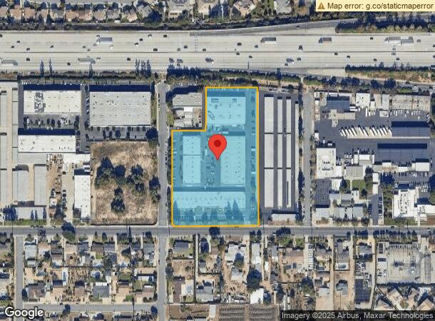  253 W Allen Ave, San Dimas, CA Parcel Map