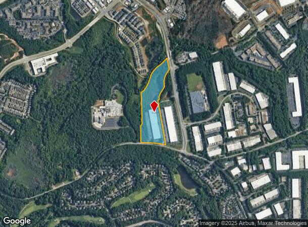 1880 Mcfarland Pkwy, Alpharetta, GA Parcel Map