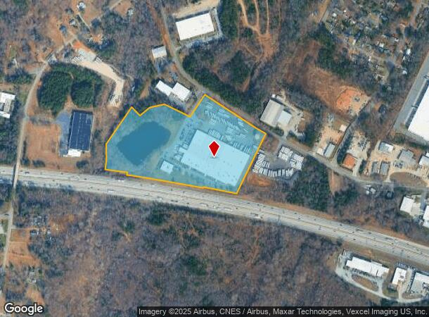 4001 Performance Rd, Charlotte, NC Parcel Map