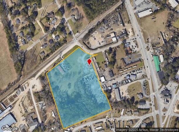 2208 Memorial Dr, Cayce, SC Parcel Map