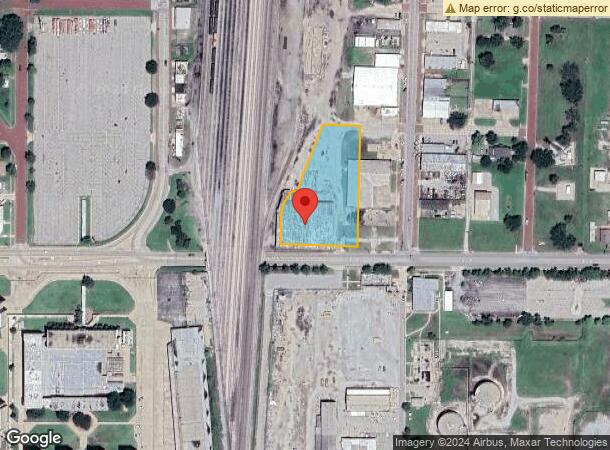  115 W South Ave, Ponca City, OK Parcel Map