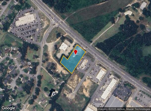  4548 Washington Rd, Evans, GA Parcel Map