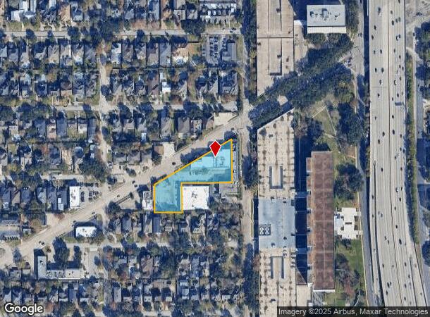 4805 Bissonnet St, Bellaire, TX Parcel Map