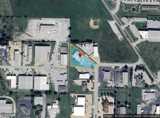  193 E Fantinel Dr, Tontitown, AR Parcel Map