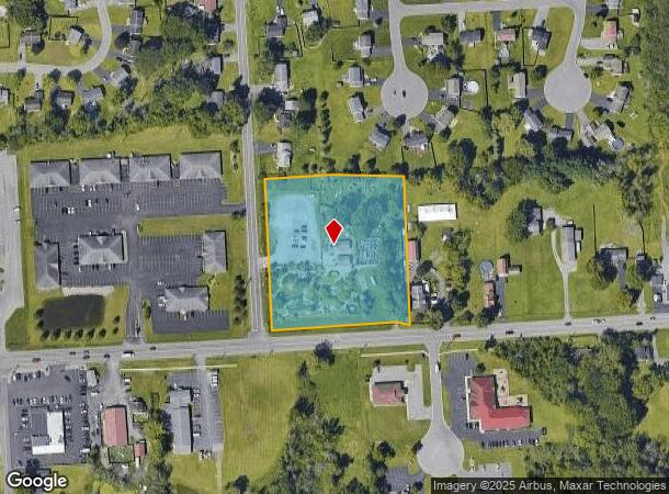 8408 Button Rd, Cicero, NY Parcel Map