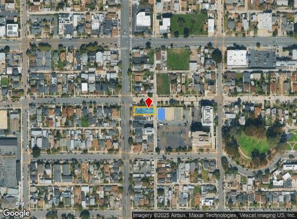 445 25Th St, San Diego, CA Parcel Map
