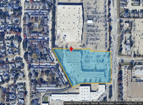  16623 Coit Rd, Dallas, TX Parcel Map