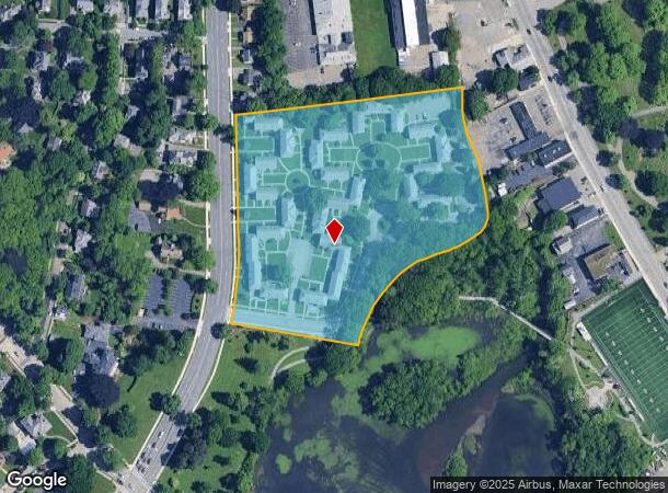 75 Park Ave, Worcester, MA Parcel Map