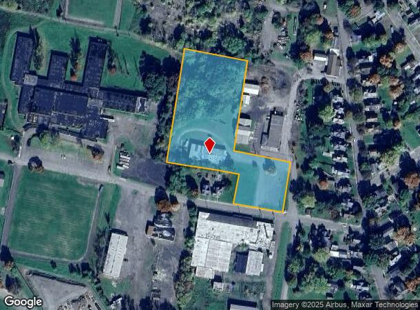 30 Elm St, Owego, NY Parcel Map