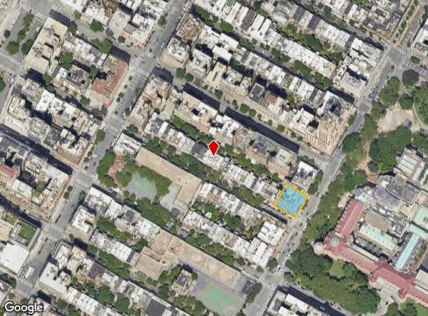  101 W 78Th St, New York, NY Parcel Map