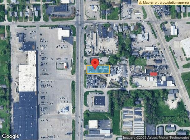  3545 S East St, Indianapolis, IN Parcel Map