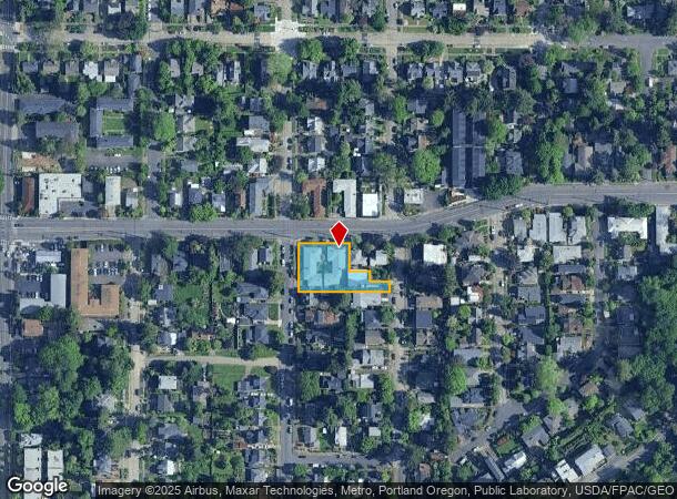  6202 E Burnside St, Portland, OR Parcel Map