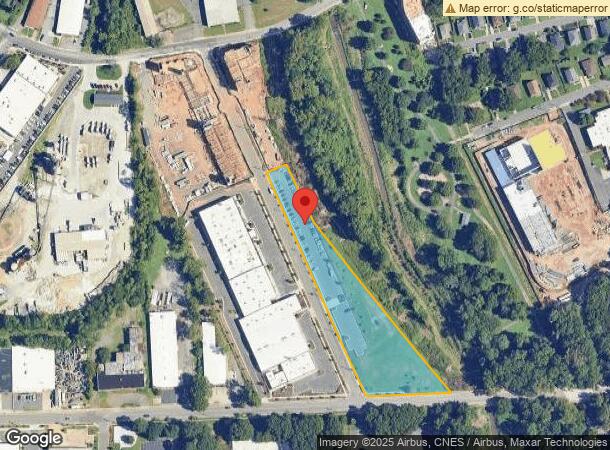  800 Gesco St, Charlotte, NC Parcel Map