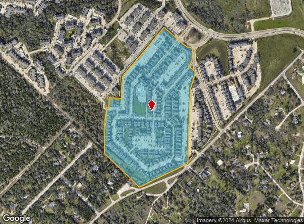  2300 Cottage Ln, College Station, TX Parcel Map