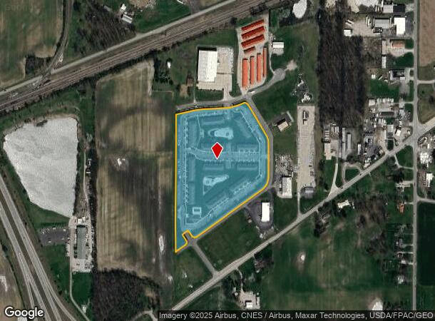  1848 Zwayer Dr, Marion, OH Parcel Map